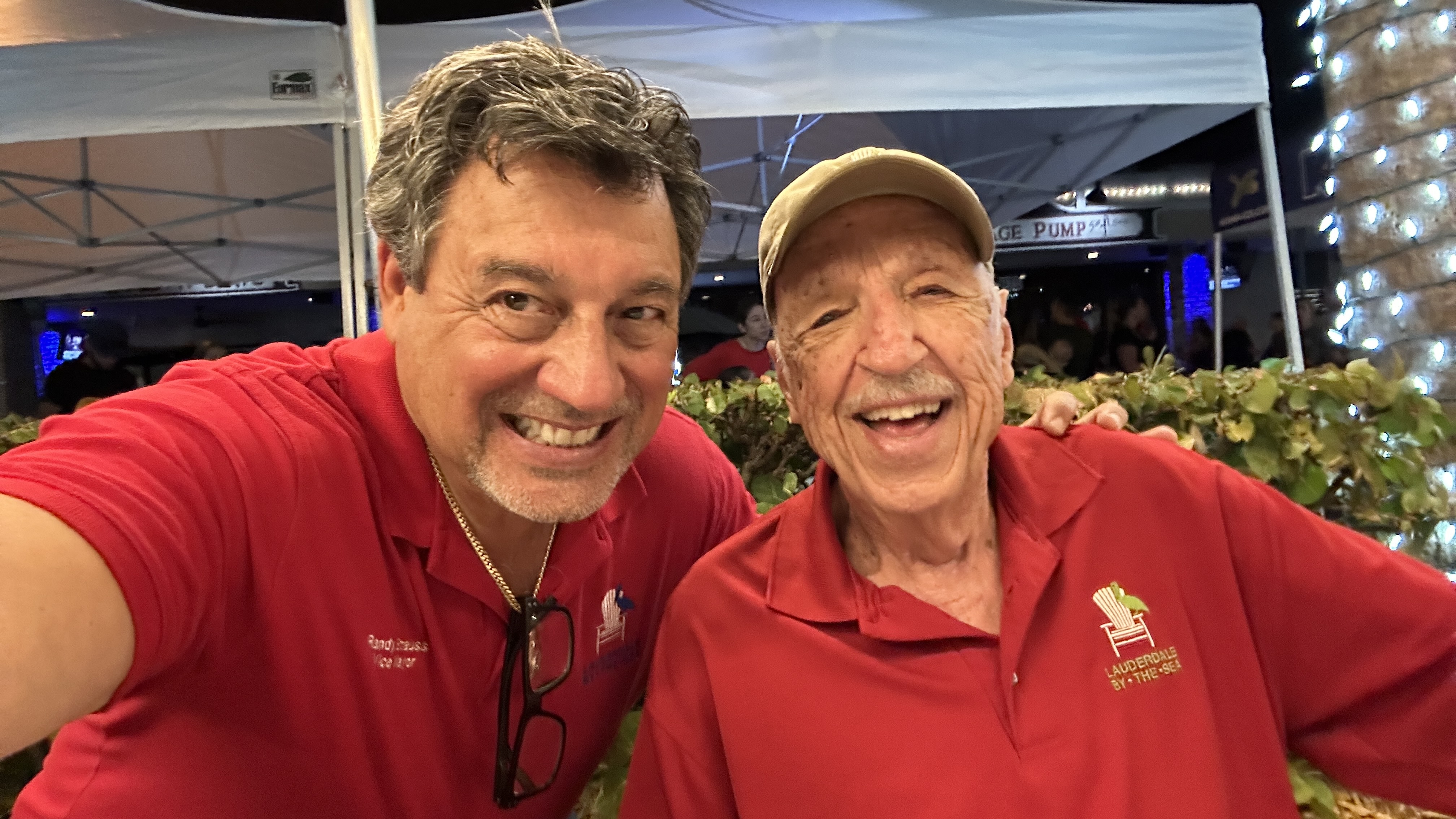 Randy Strauss with P+Z member Ron Piersante